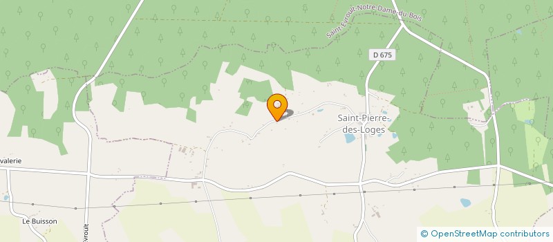localisation de l'entreprise DIMANCHE AUTO DU PARTICULIER SARL à ECHAUFFOUR
