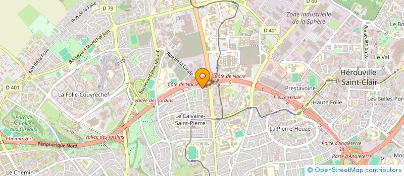 localisation de l'entreprise DIMAP à CAEN