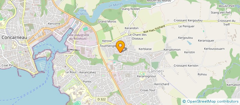 localisation de l'entreprise DIMAPA à CONCARNEAU