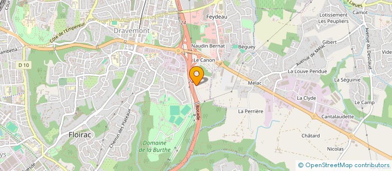 localisation de l'entreprise DIMAPCO à FLOIRAC