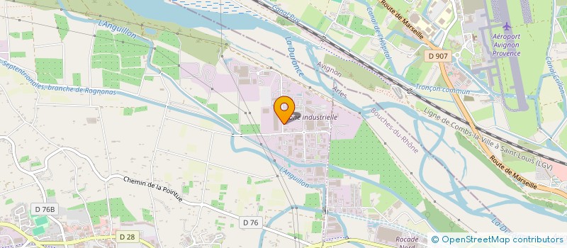 localisation de l'entreprise DIMAPEX à CHATEAURENARD