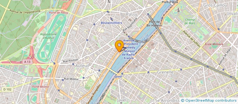 localisation de l'entreprise DIMAR à PARIS