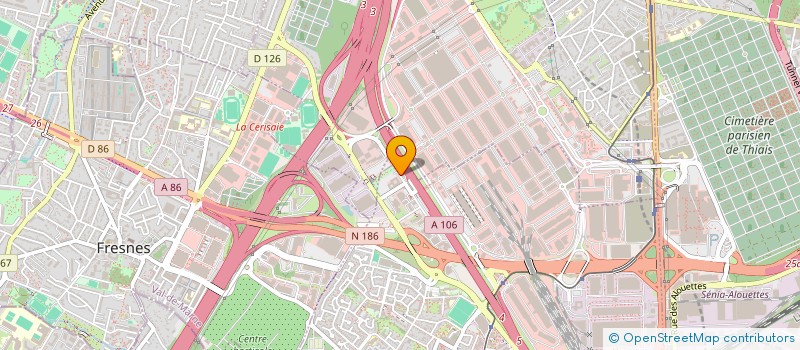 localisation de l'entreprise DIMARTINO LAVERNHE  RUNGIS