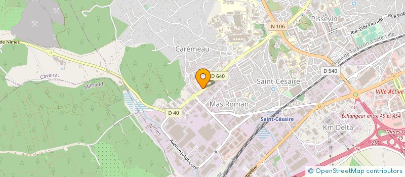 localisation de l'entreprise DIMASUD à NIMES