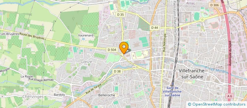 localisation de l'entreprise DIMASY  VILLEFRANCHE-SUR-SAONE