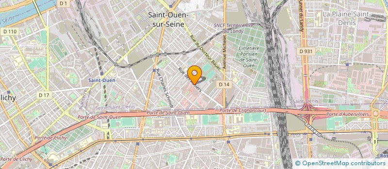 localisation de l'entreprise DIMAT RESTAURATION à SAINT-OUEN-SUR-SEINE
