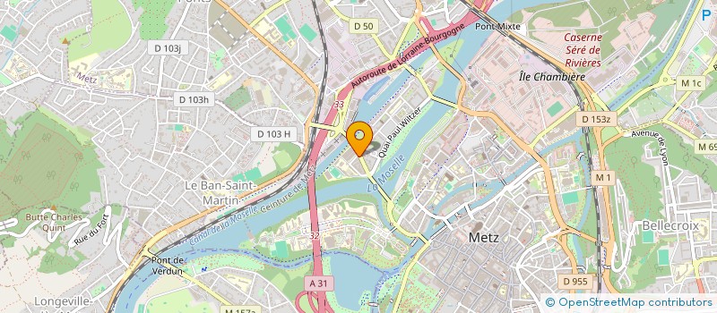 localisation de l'entreprise DIMATT à METZ
