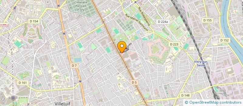 localisation de l'entreprise DIMAXIS à VITRY-SUR-SEINE