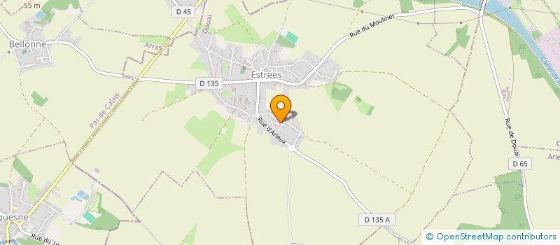 localisation de l'entreprise DIMBLE  ESTREES