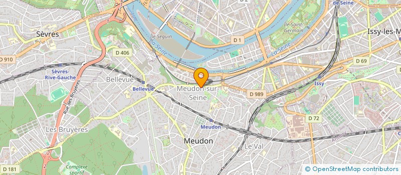 localisation de l'entreprise DIMBY ROPIQUET SAS  MEUDON