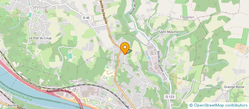 localisation de l'entreprise DIME à VIENNE