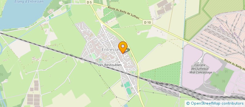 localisation de l'entreprise DIME  ISTRES