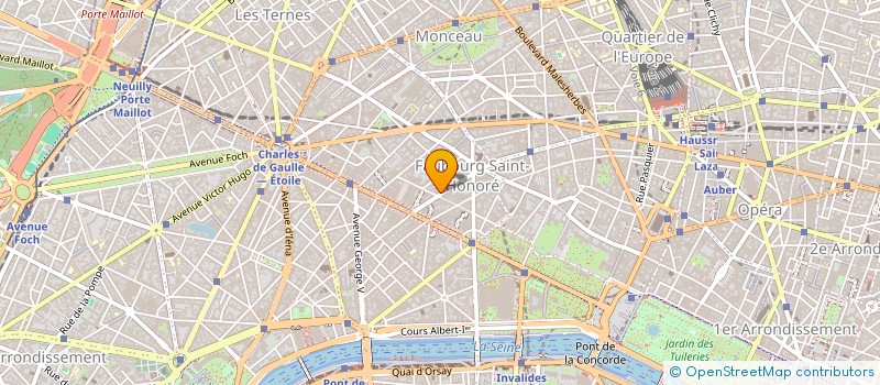 localisation de l'entreprise DIME FEGEAT S A R L  PARIS