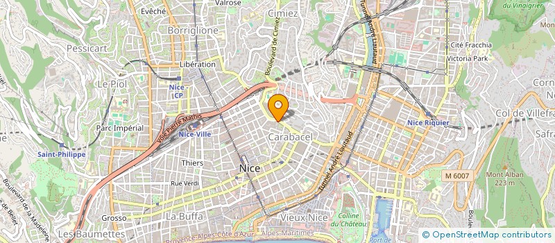 localisation de l'entreprise DIME ON RECORDS à NICE