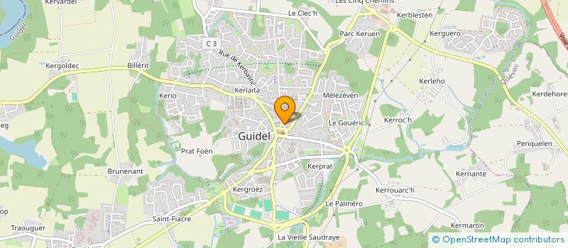 localisation de l'entreprise DIMEA à GUIDEL
