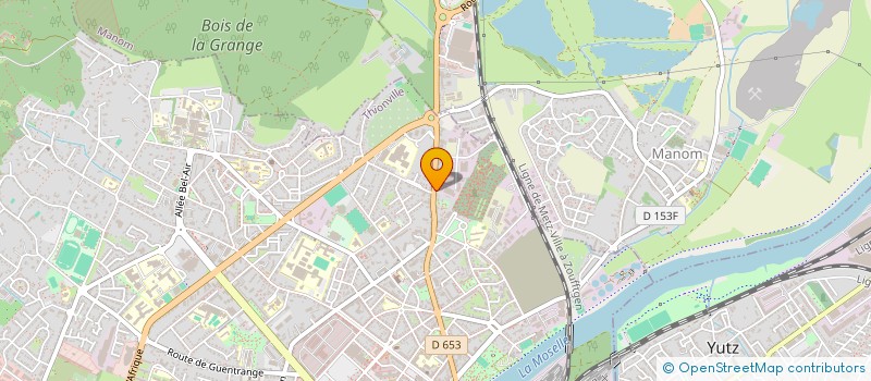 localisation de l'entreprise DIMEA  THIONVILLE