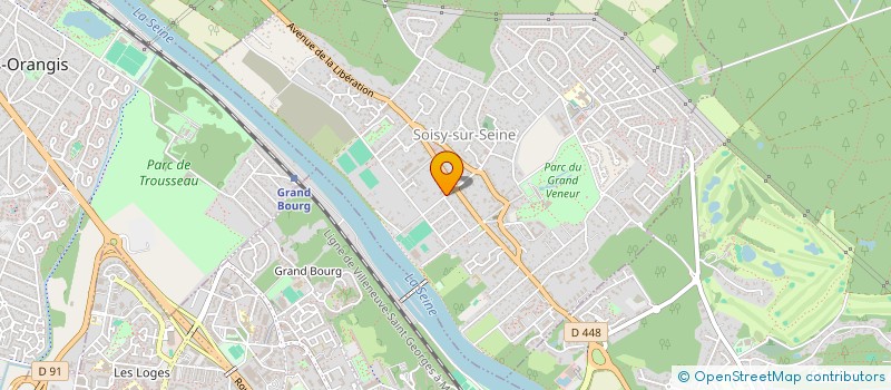 localisation de l'entreprise DIMEBAT à SOISY-SUR-SEINE