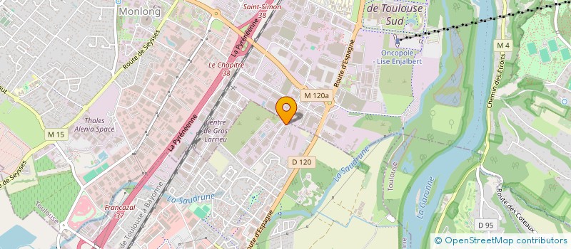 localisation de l'entreprise DIMECA à PORTET-SUR-GARONNE