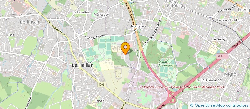 localisation de l'entreprise DIMENA  EYSINES