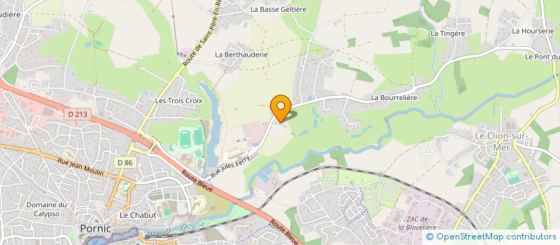 localisation de l'entreprise DIMENSION TELECOM  PORNIC