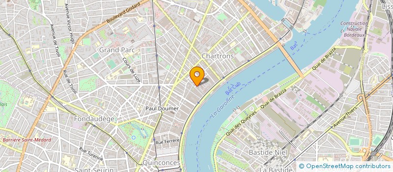 localisation de l'entreprise DIMENSIONS à BORDEAUX