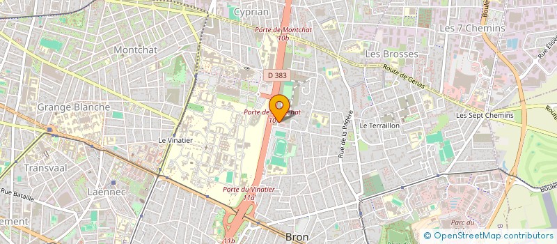 localisation de l'entreprise DIMEO INVEST à BRON