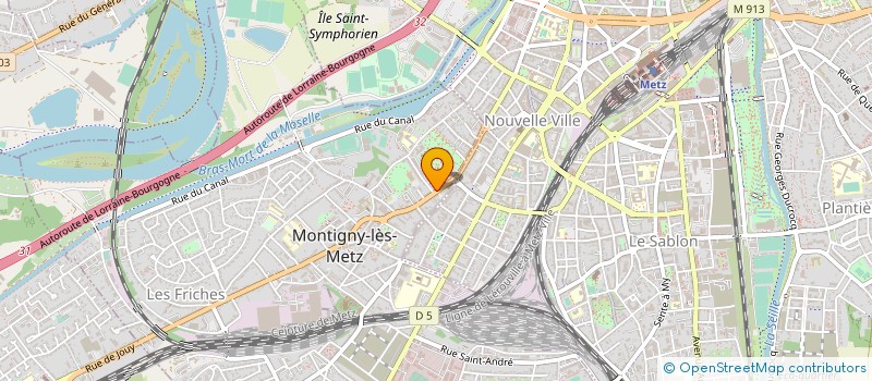 localisation de l'entreprise DIMERCI à MONTIGNY-LES-METZ