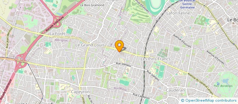 localisation de l'entreprise DIMERCOLORS33  BORDEAUX