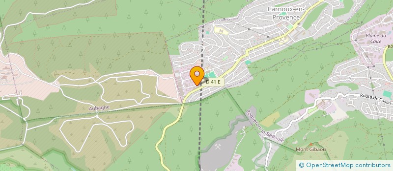 localisation de l'entreprise DIMEX à CARNOUX-EN-PROVENCE