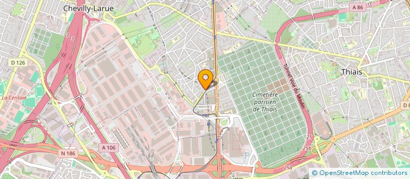 localisation de l'entreprise DIMEX  CHEVILLY-LARUE