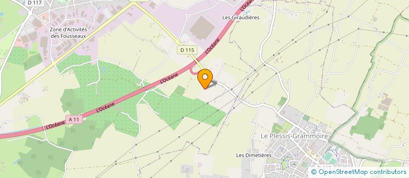 localisation de l'entreprise DIMH à RIVES-DU-LOIR-EN-ANJOU