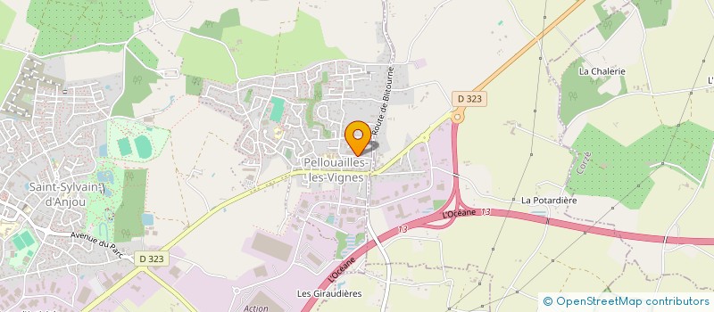 localisation de l'entreprise DIMH ANGERS  ANGERS