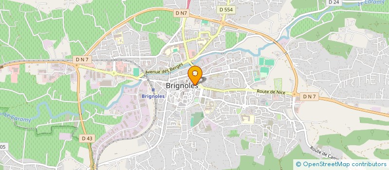 localisation de l'entreprise DIMI à BRIGNOLES