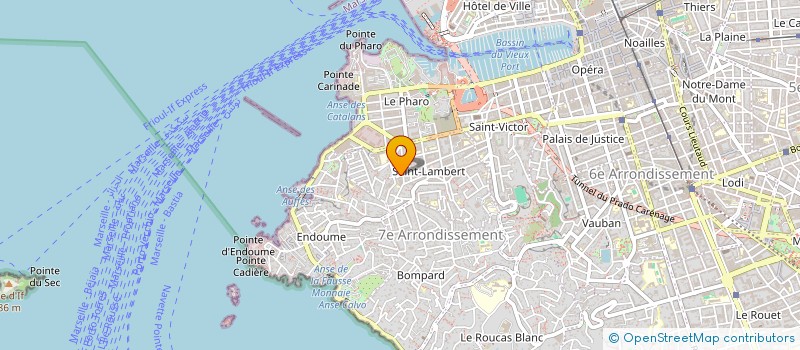 localisation de l'entreprise DIMI à MARSEILLE