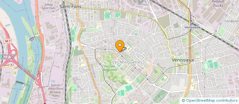 localisation de l'entreprise DIMIA TRANSPORTS  VENISSIEUX