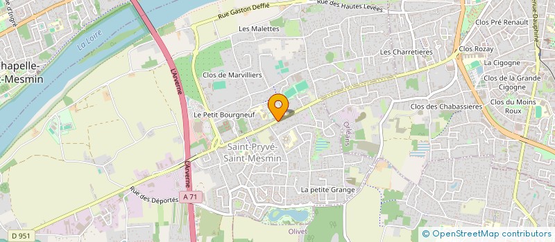 localisation de l'entreprise DIMINO  SAINT-PRYVE-SAINT-MESMIN