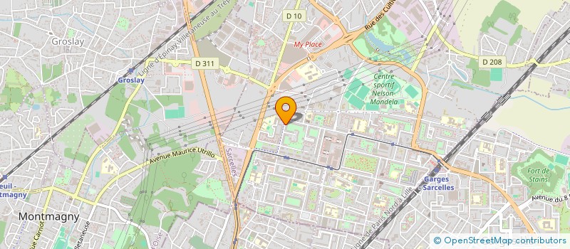 localisation de l'entreprise DIMINU TIF à SARCELLES