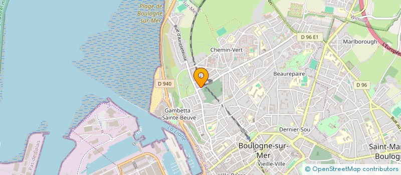 localisation de l'entreprise DIMINU'TIF à BOULOGNE-SUR-MER