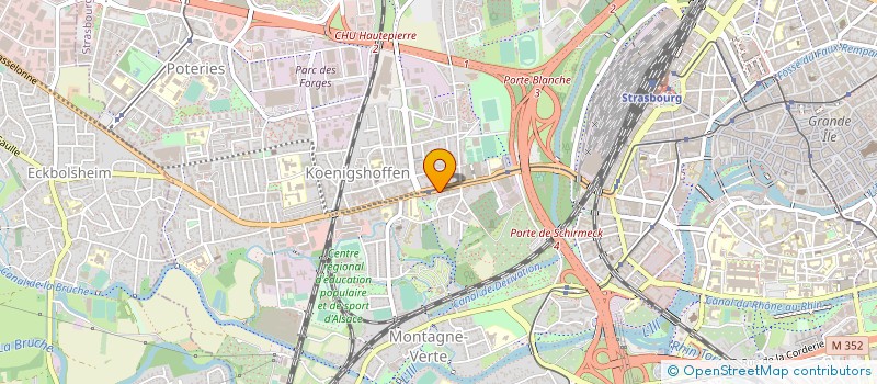 localisation de l'entreprise DIMINU'TIFFS à STRASBOURG
