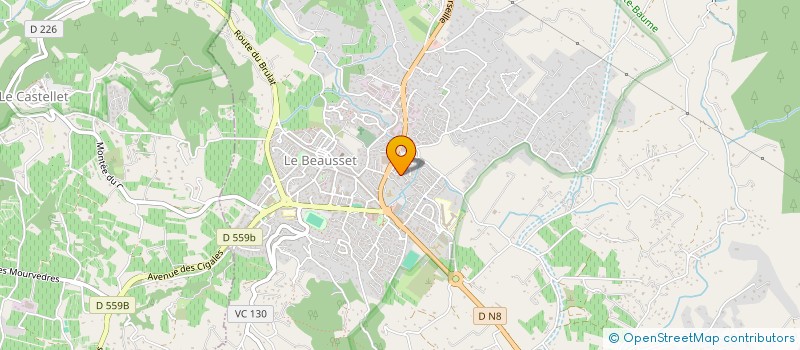 localisation de l'entreprise DIMINUTIF à LE BEAUSSET