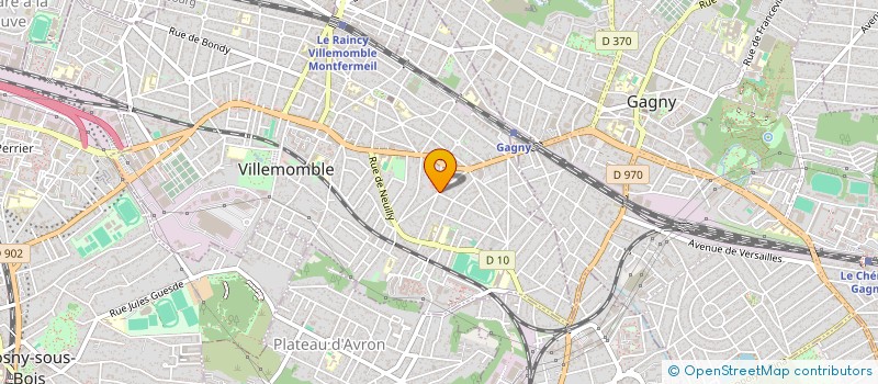 localisation de l'entreprise DIMINUTIFS à VILLEMOMBLE