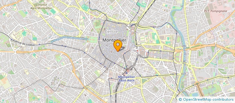 localisation de l'entreprise DIMITRI à MONTPELLIER