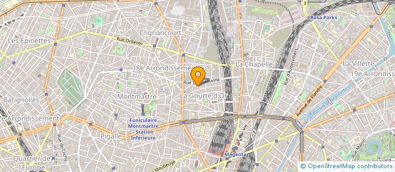 localisation de l'entreprise DIMITRI AFRICOUTURE à PARIS