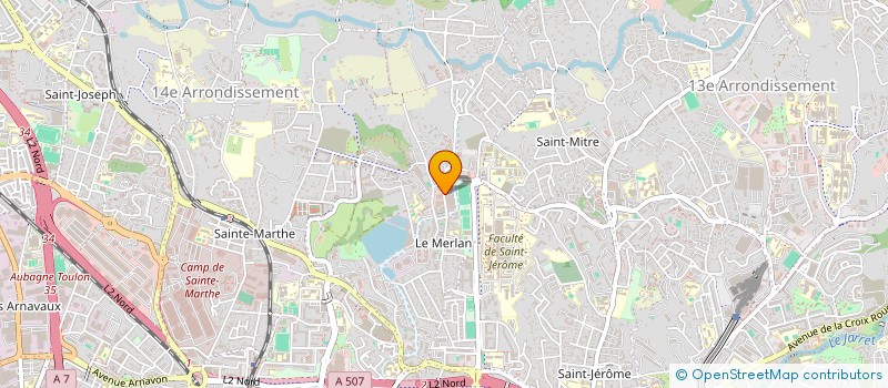 localisation de l'entreprise DIMITRI DAMANDE  MARSEILLE