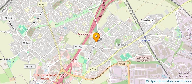 localisation de l'entreprise DIMITRI MASSON SARL à LESQUIN
