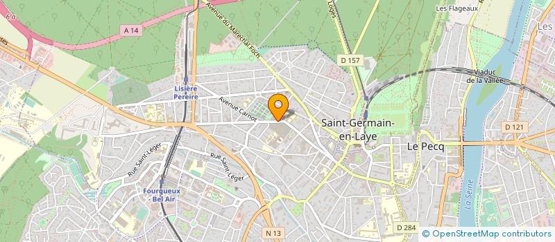 localisation de l'entreprise DIMITRI TATOUAGE  SAINT-GERMAIN-EN-LAYE