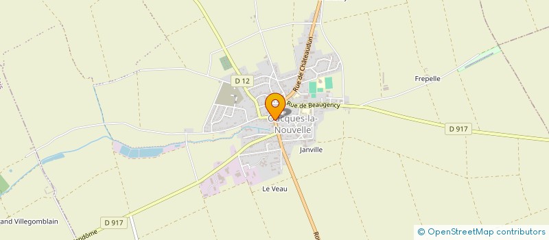 localisation de l'entreprise DIMITRI TERNOIR  OUCQUES LA NOUVELLE