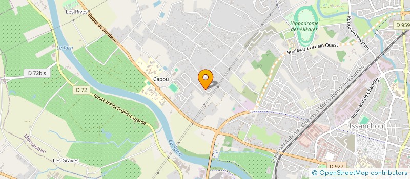 localisation de l'entreprise DIMITRIDOCOACHING  MONTAUBAN