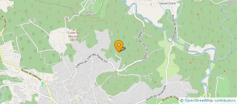 localisation de l'entreprise DIMITRIEFF  LORGUES