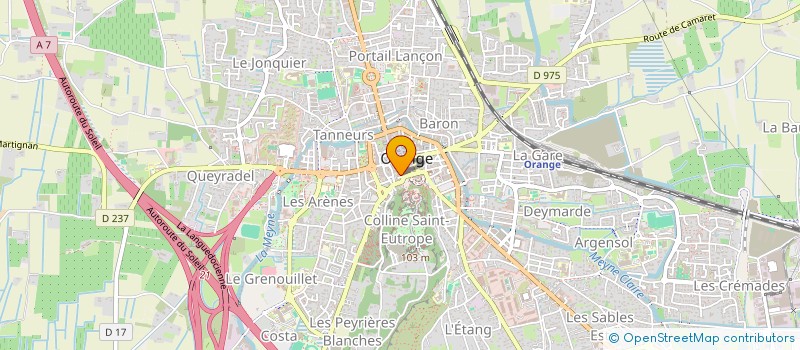 localisation de l'entreprise DIMITROV INTERTRANS à ORANGE